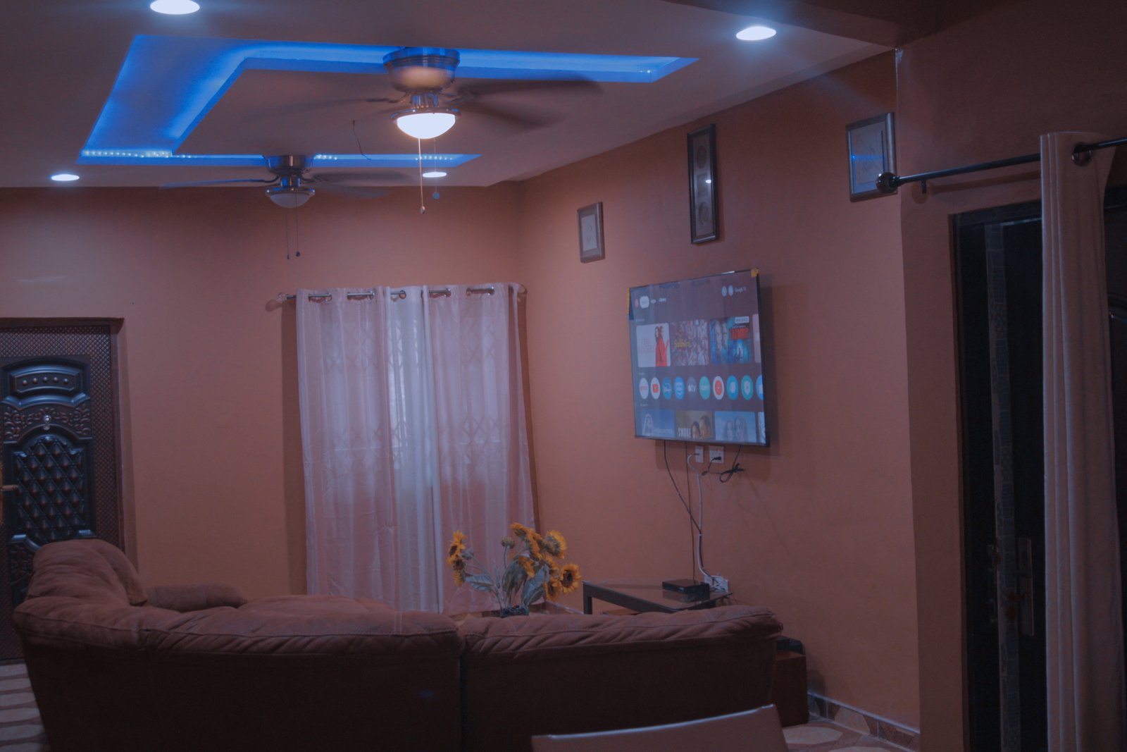 Modern Ghana hotel room